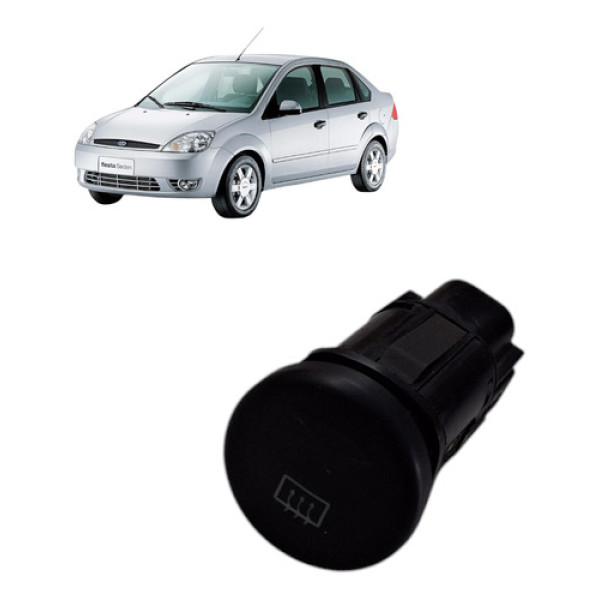 Botao Desembacador Ford Fiesta Sedan 2007 1.6 8v Zetec Flex