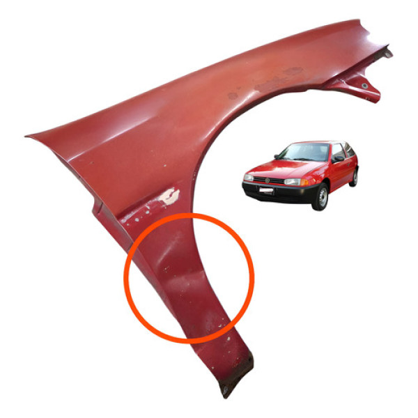 Paralama Dianteiro Direito  Gol G2 Bola 1.0 8v 1999