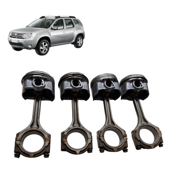 Jogo Pistao Biela Stander Renault Duster 2.0 16v 2013