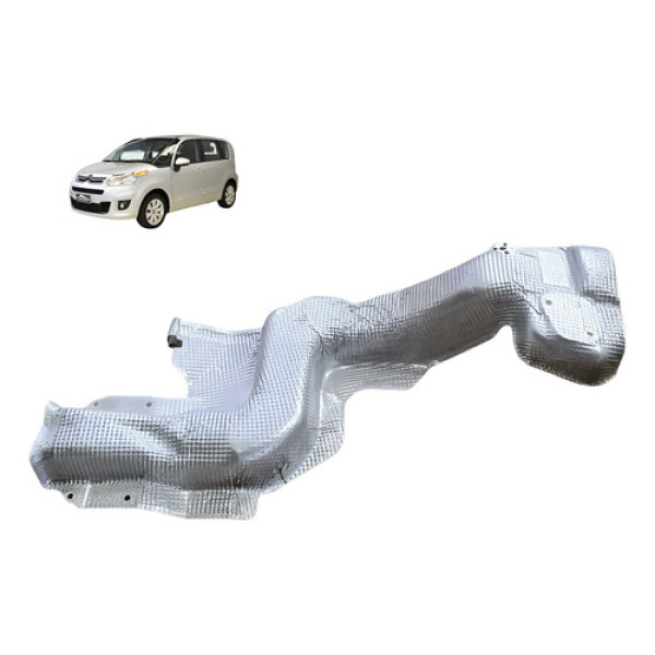 Defletor Calor Escapamento Citroen C3 Picasso 1.6 16v 2012