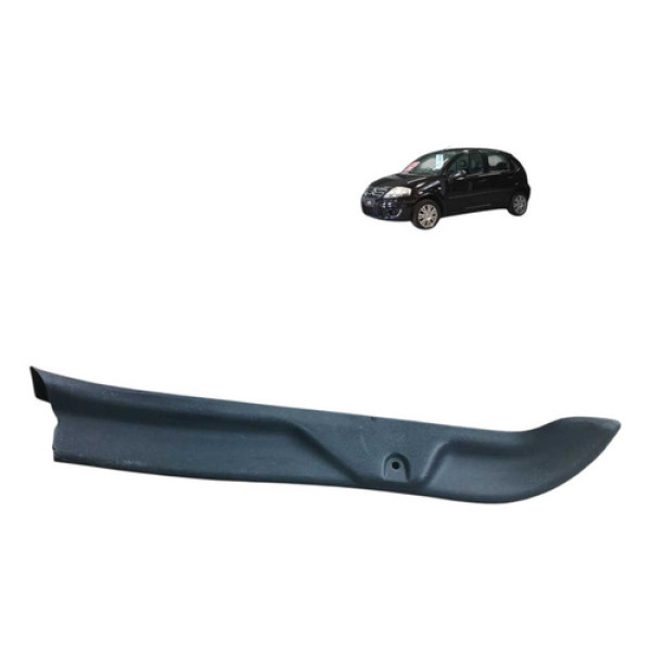Moldura Interna Traseira Esquerda Citroen C3 1.4 8v 2011
