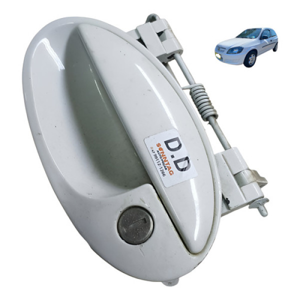 Macaneta Dianteira Direita Chevrolet Celta 1.0 2p 2009 2010 Branco Dianteira