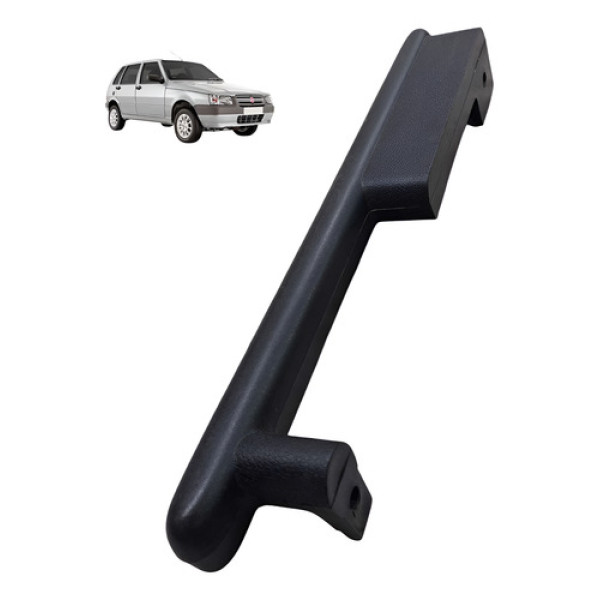 Puxador Porta Traseira Esquerda Fiat Uno 1.0 2005 Usado Preto