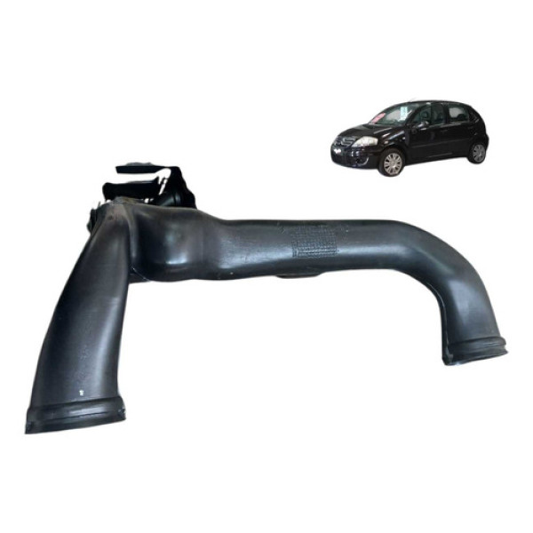 Duto Saida Ar Painel Citroen C3 1.4 8v 2011 2012 Preto