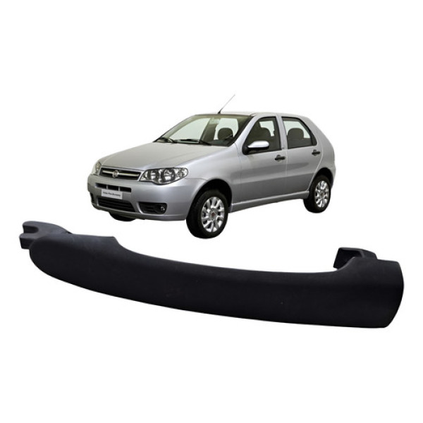 Macaneta Externa Esquerda Palio Sapao 1.0 2007 2015 Usado Preto Dianteira