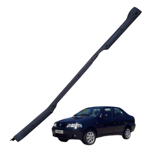 Soleira Direita Fiat Siena 1.3  2003 2004 Cinza-escuro