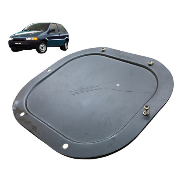 Tampa Interna Tanque Combustivel Fiat Palio 1.0 2p 1998 1999 Preto