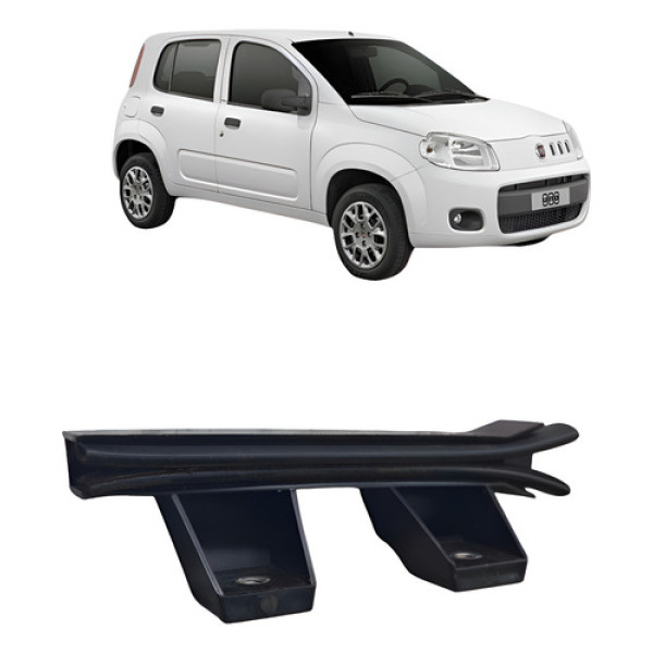 Soleira Vidro Traseiro Fiat Uno Vivace 1.0 2010 2015 Preto