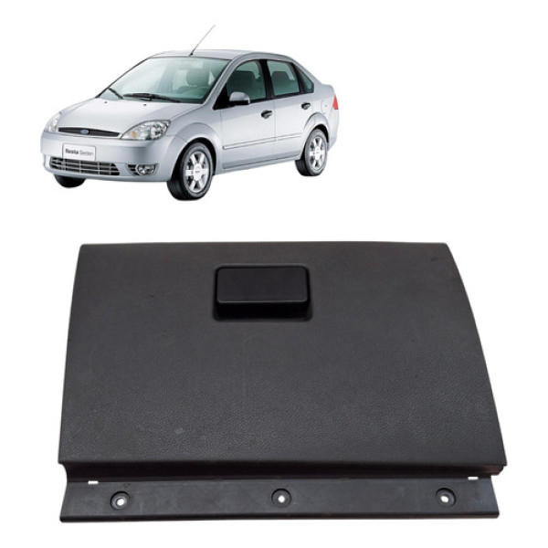 Tampa Porta Luvas Ford Fiesta Sedan 2007 1.6 8v Zetec Flex
