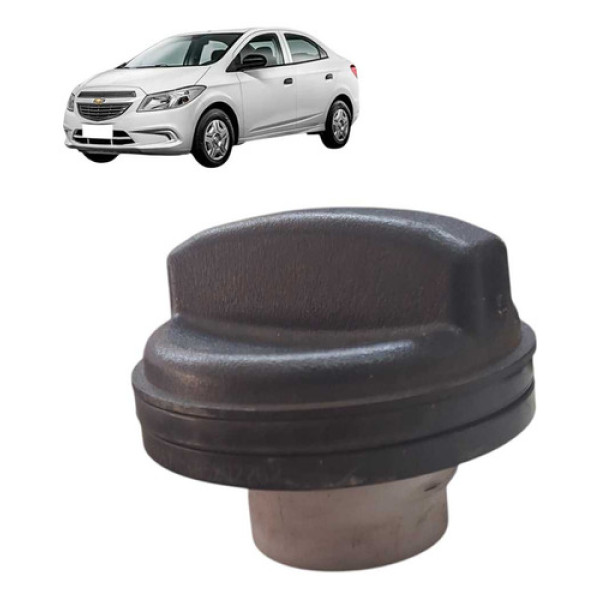 Tampa Tanque Combustivel Chevrolet Prisma Ltz 1.4 2017 Preto 2015