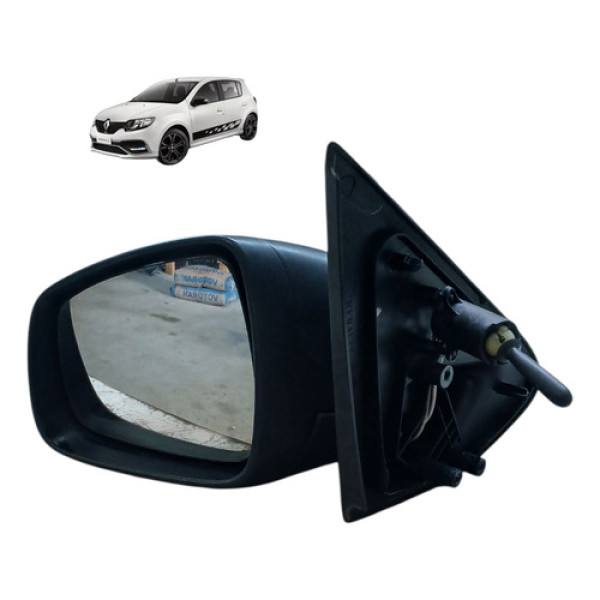 Retrovisor Esquerdo Renault Sandero 1.0 3cc 2015 2019