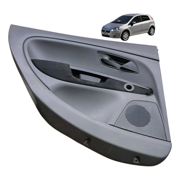 Forro Porta Traseira Esquerda Fiat  Punto 1.4  2010