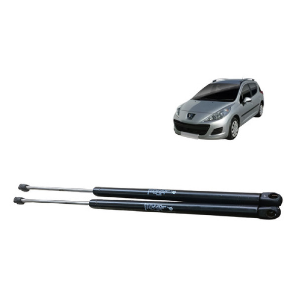 Par Amortecedor Porta Mala Peugeot Sw 207 1.4 2010 2011