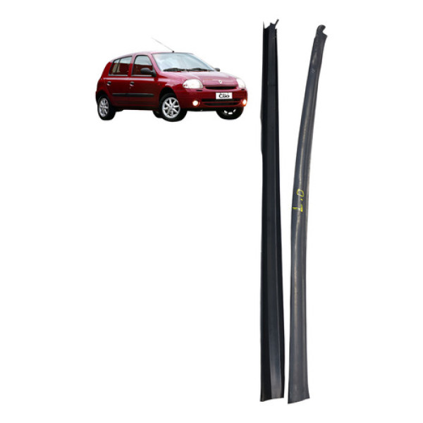 Pestana Dianteira Direita Renault Clio 1.0 16v 2003 2005 Preto