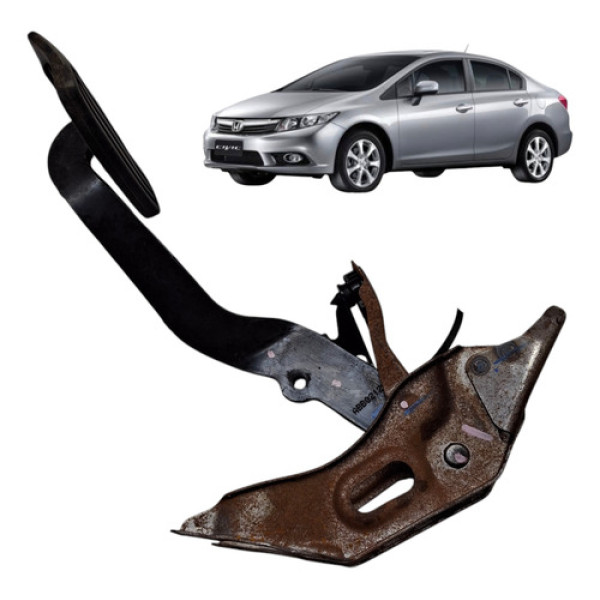 Pedal Freio Honda New Civic 2012 1.8 16v Automatico 