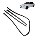 Kit Pestana Traseira Esquerda Chevrolet Classic 2011 Preto
