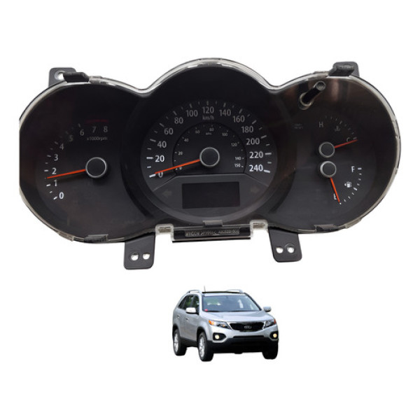 Painel Instrumentos Velocimetro Kia Sorento 2.4 2011 Preto
