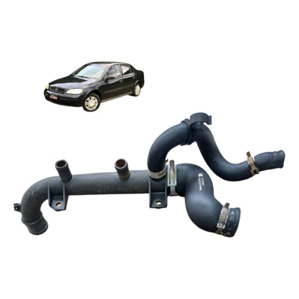 Tubo Agua Motor Chevrolet Astra Gl Sedan 1.8 1999 Preto