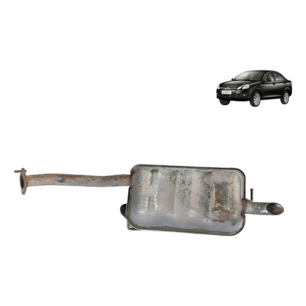 Escape Silencioso Traseiro Jac J3 Turin 1.4 2011