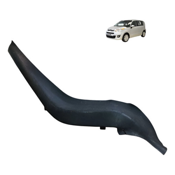 Moldura Aplique Paralama Direito Citroen C3 Picasso 1.6 2012 Preto