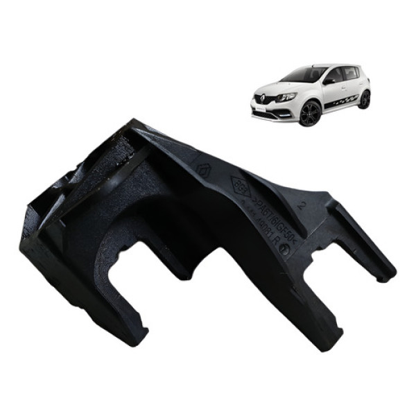 Suporte Seletor Cabo Renault Sandero 1.0 3cc 2015 2019 - Preto