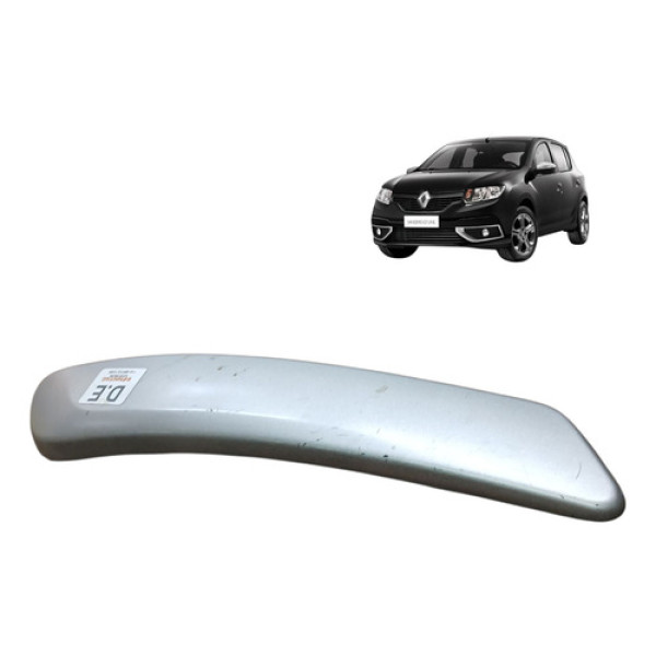 Moldura Puxador Dianteiro Esquerdo Sandedo 1.6 16v 2003 2005 - Cinza