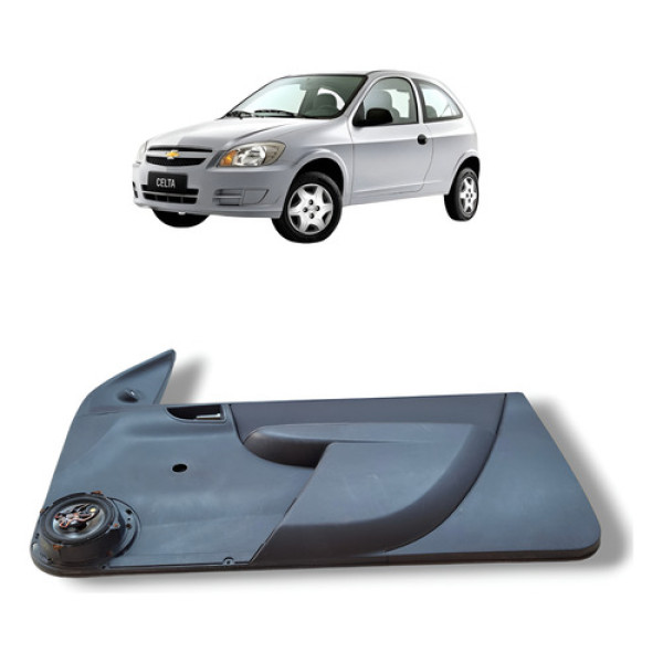 Forro Porta Lado Direito Chevrolet Celta 2p 1.0 2011 Preto