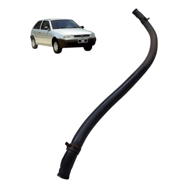 Mangueira Agua Radiador Volkswagen Gol G2 1.0 2p 1996 Cht Preto