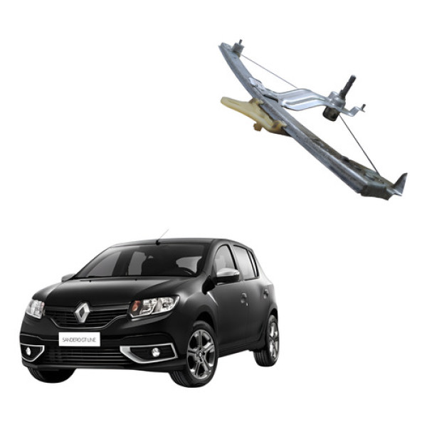 Maquina Vidro Traseira Esquerda Renault Sandero 1.6 8v 2016