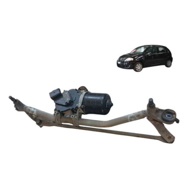Motor Limpador Parabrisa Dianteira Citroen C3 1.4 8v 2011