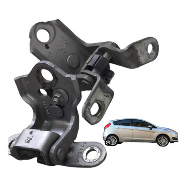 Par Dobradica Porta Traseira Direita Ford New Fiesta 1.62014