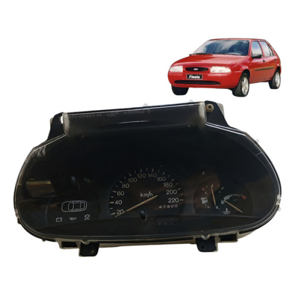 Painel Instrumento Ford Fiesta 1997 2004 Preto