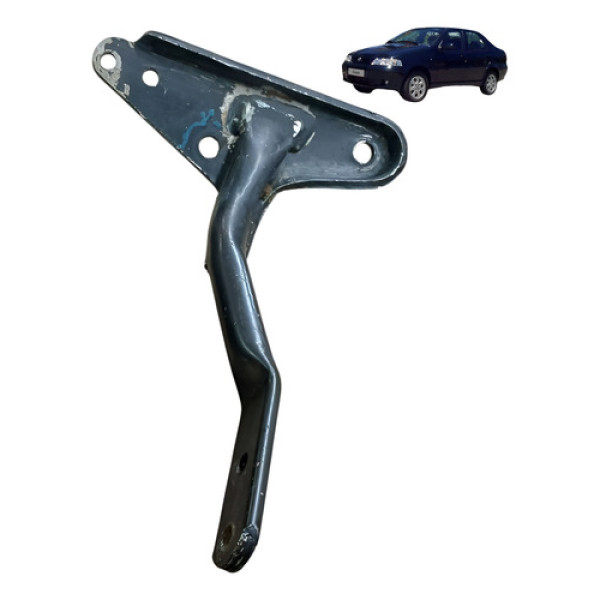 Travessa Suporte Barra Caixa Cambio Fiat Siena 1.3 8v 2003 Preto