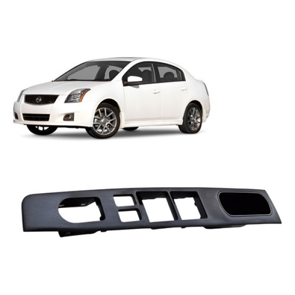 Moldura Porta Dianteira Esquerda Nissan Sentra 2010