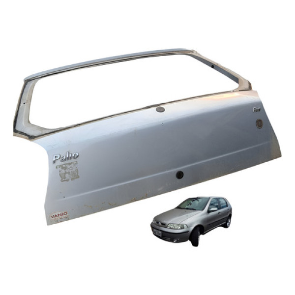 Tampa Porta Malas Fiat Palio  1.3 2003 2005 - Cinza