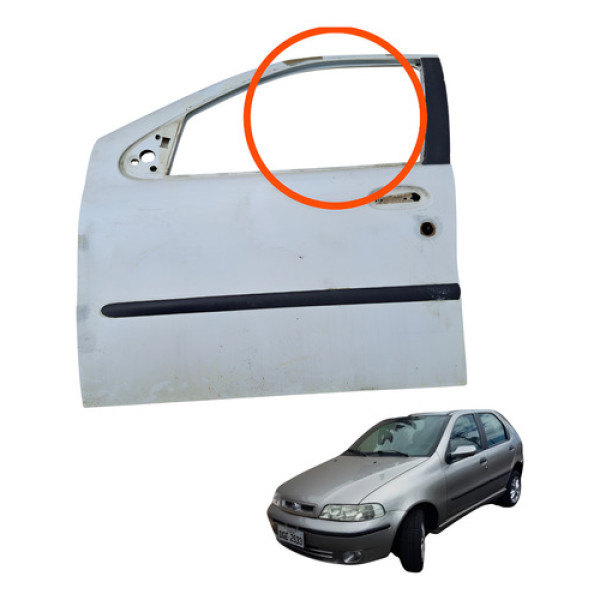 Porta Dianteira Esquerda  Palio Chines 2002 2005 4p Dianteira Esquerda
