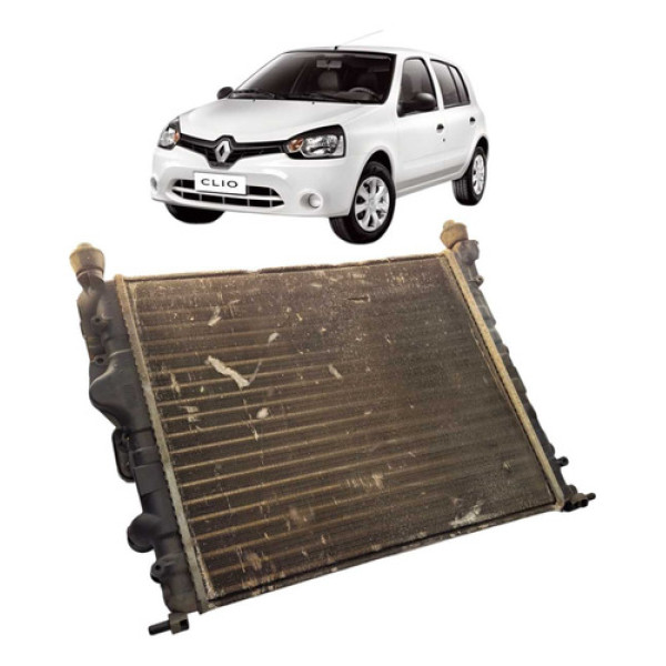 Radiador Sem Ar Renault Clio 1.0 16v 2014 2015 2016 Original