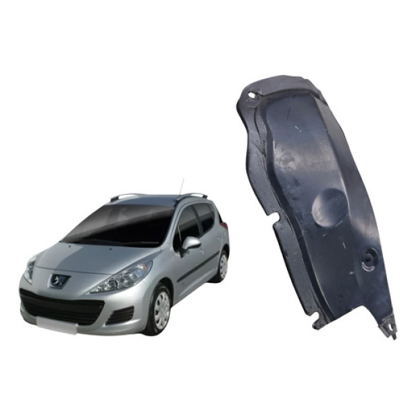 Capa Protetora Caixa Evaporadora Peugeotsw 207 1.4 2010 2011 Preto
