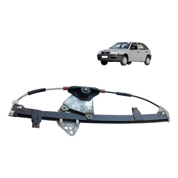 Maquina Vidro Manual Direita Volkswagen Gol G3 2003 2004