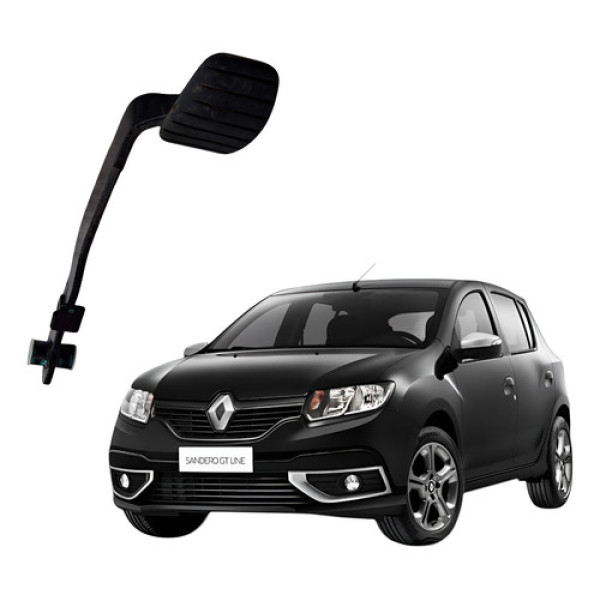 Pedal Freio Renault Sandero 1.6 8v 2016 2019 - Preto