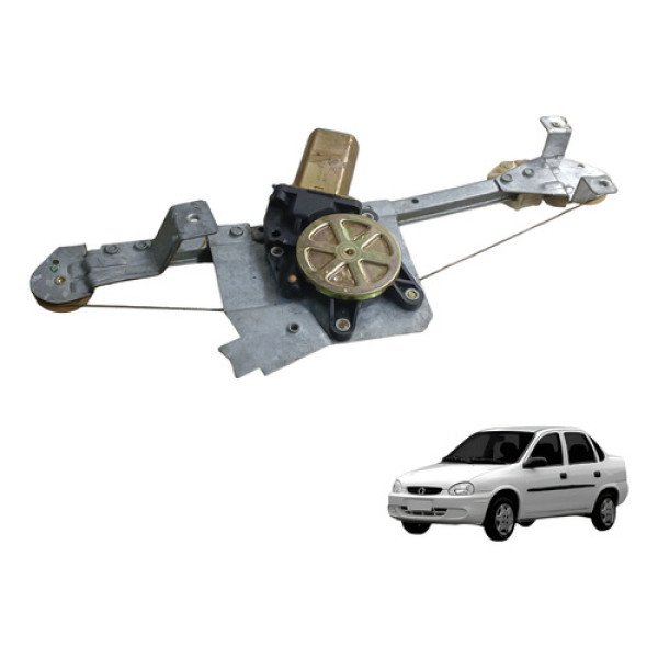 Maquina Vidro Direita Chevrolet Classic 1.0 2001