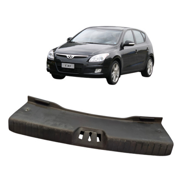 Soleira Moldura Porta Malas Hyundai I30 2010 2.0 16v Preto