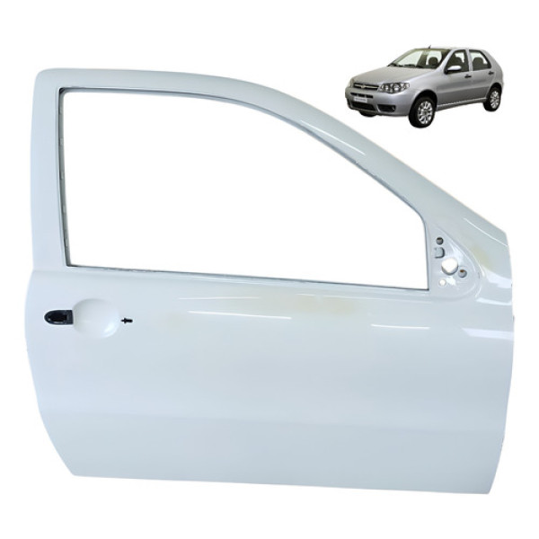 Porta Dianteira Direita Fiat Palio Strada 2p 2010 Dianteira Direito Branco