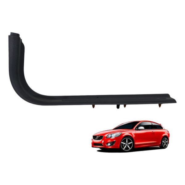 Soleira Interna Dianteira Direita Volvo C30 2007 Preto