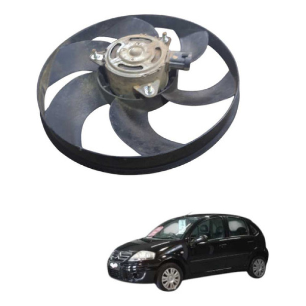 Ventoinha Radiador Citroen C3 1.4 2011 2012