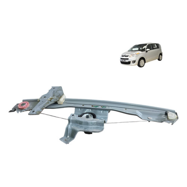 Maquina Vidro Traseiro Esquerdo Citroen C3 Picasso 1.6 2012