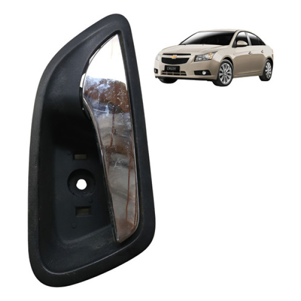 Macaneta Interna Direita Chevrolet Cruze 1.8 2012 Preto Dianteira