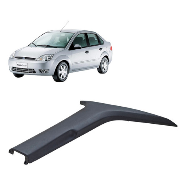 Moldura Revestimento Inferior Direito Ford Fiesta Sedan 2007