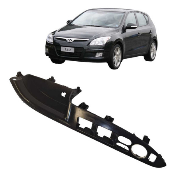 Moldura Botao Vidro Eletrico Dianteiro Esq Hyundai I30 2009 