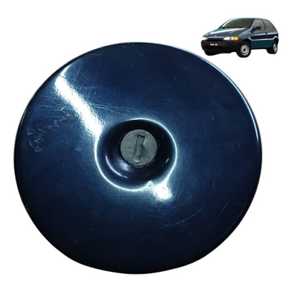 Tampa Portinhola Combustivel Fiat Palio Ed 1.0 2p 1998 1999 Azul